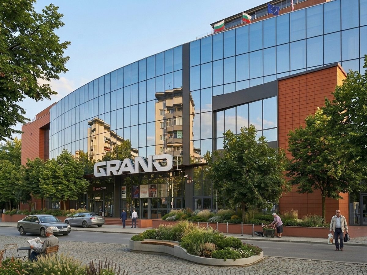 Grand Trade Center, Plovdiv — bâtiment où sera officiellement domiciliée votre société bulgare (cabinet partenaire de Fenchell)