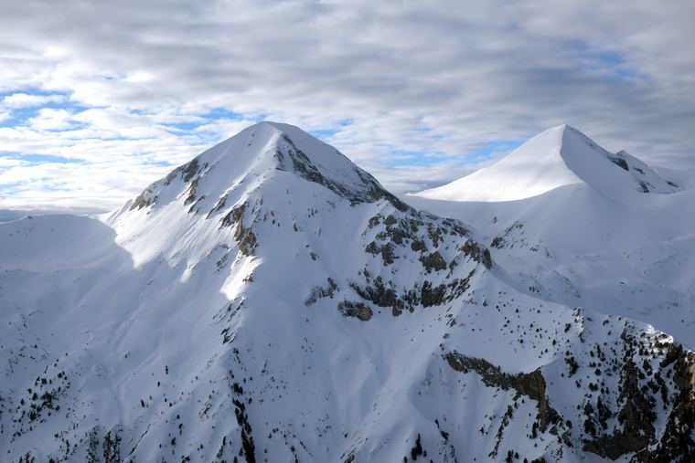 Le Pirin, au-dessus de Bansko