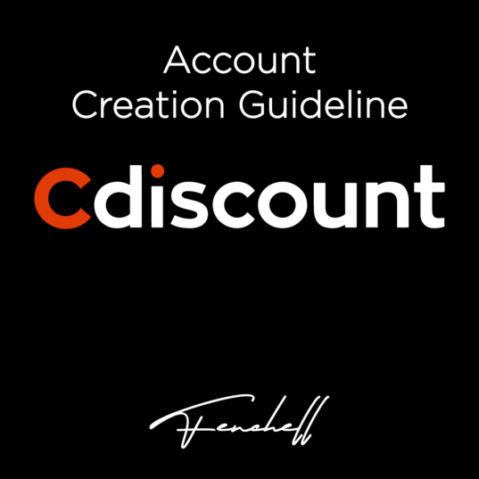 guideline account seller Cdiscount method course